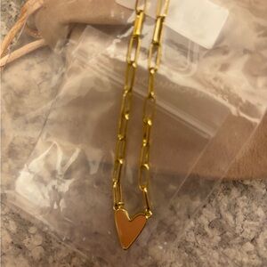 Uncommon James heart necklace